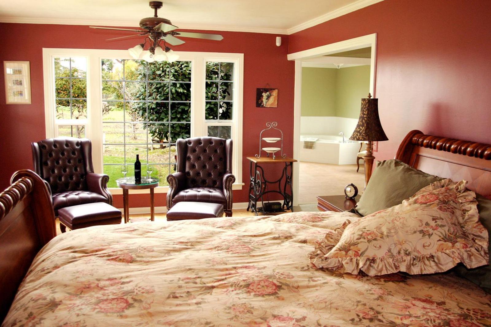 Sequoia View Vineyard Bed & Breakfast Sanger Exterior foto